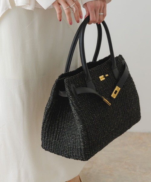 COTTO/ABACAカゴバッグ RODE SKO かごバッグ カゴバッグ COTTO ABACA TOTE BAG