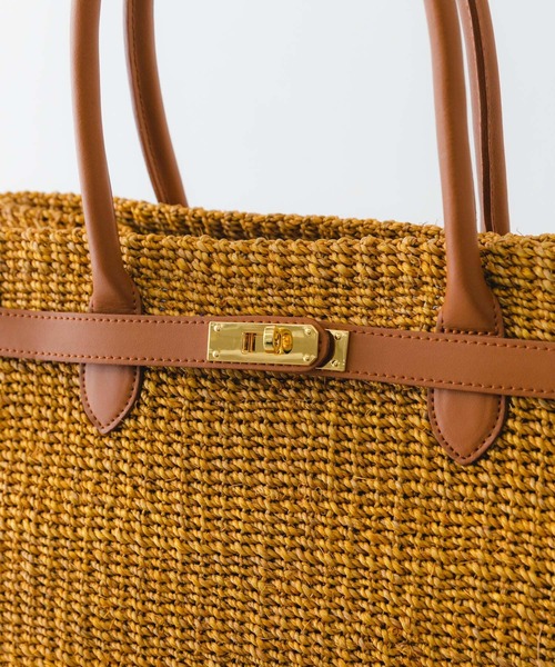 RODE SKO かごバッグ カゴバッグ COTTO ABACA TOTE BAG