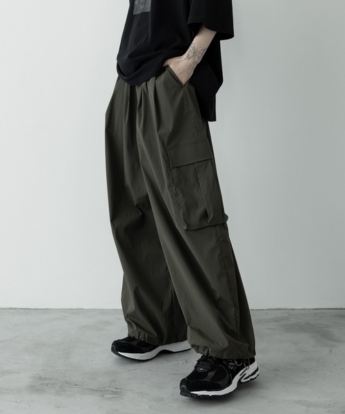 カーゴパンツ loose military wide PT / ルーズミリタリーワイドパンツ 