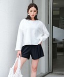 水着 水着 レディース 体型カバー ラッシュガ...の詳細画像2