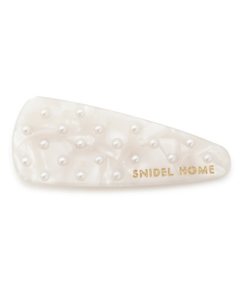 SNIDEL HOME ヘアクリップ パールヘアクリップ : ZOZOTOWN Yahoo