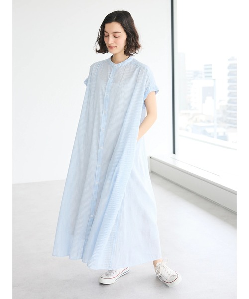 【新品タグ付き】SM2 blue ＊インドコットンワンピース★完売品 新品タグ付き】SM2 blue ＊インドコットンワンピース☆完売品
