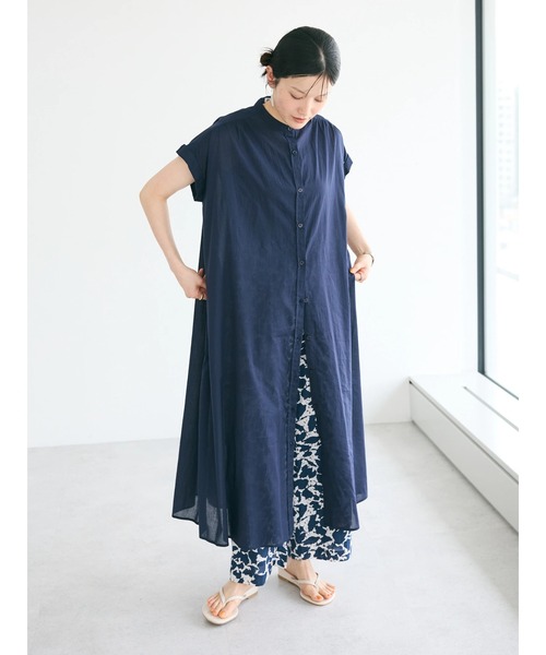 【新品タグ付き】SM2 blue ＊インドコットンワンピース★完売品 新品タグ付き】SM2 blue ＊インドコットンワンピース☆完売品