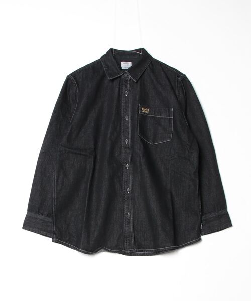 RVCA ブラウス シャツ RVCA/ルーカ デニム 長袖シャツ BE044-106