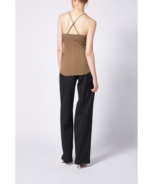 入荷nowオンラインストア Random キャミソール HAKUJI rib Yahoo ZOZOTOWN : camisole bra トップス