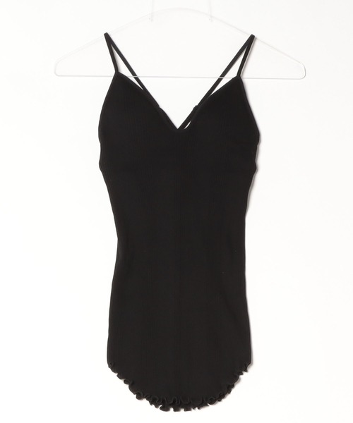 HAKUJI キャミソール Random rib bra camisole : ZOZOTOWN Yahoo