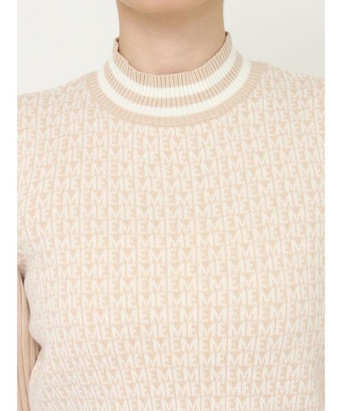 EATME ニット セーター EMロゴニットTOP（セットアップ可能