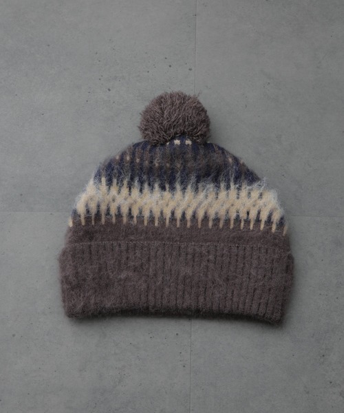 NANO universe（ナノ・ユニバース） ニット帽 ニットキャップ HOTEL