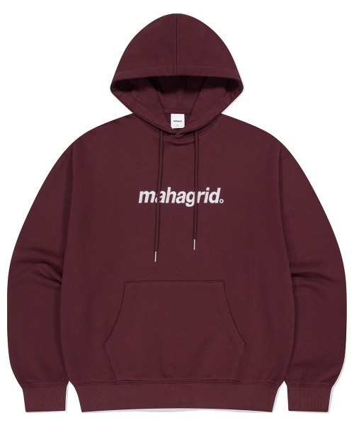 MAHAGRID（マハグリッド） パーカー BASIC LOGO HOODIE 刺繍