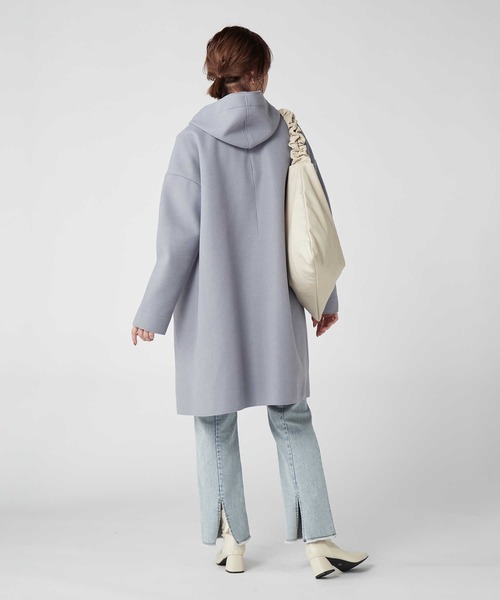 「HONEYSUCKLE ROSE」 コート M ブルー レディース_画像7