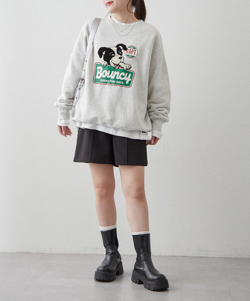 continuer de NICE CLAUP トレーナー スウェット ボーダーコリー相良