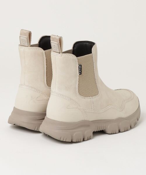 「SHAKA」 ショートブーツ 24cm ベージュ レディース_画像2