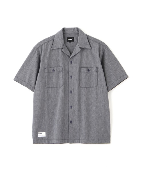 Schott N.Y.C（ショット） シャツ Schott/ショット/COTTON COVERT SS