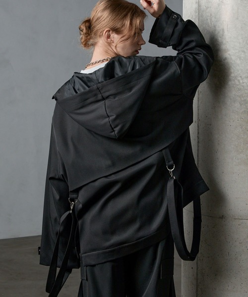 SERACE マウンテンパーカー ウインドブレーカー 「SERACE」Loose drape