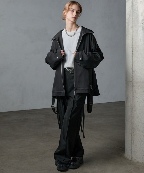 SERACE マウンテンパーカー ウインドブレーカー 「SERACE」Loose drape