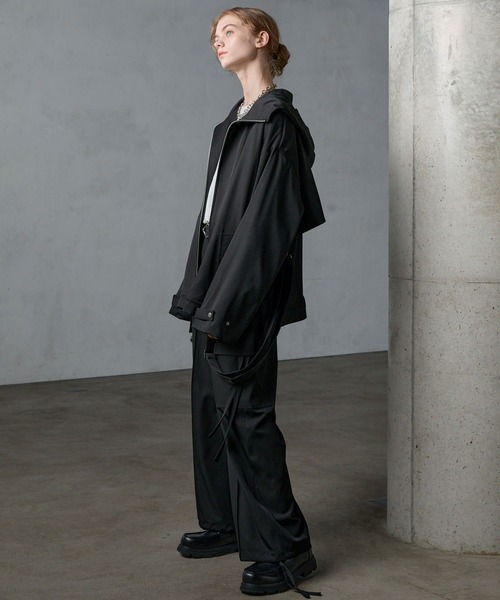 SERACE マウンテンパーカー ウインドブレーカー 「SERACE」Loose drape