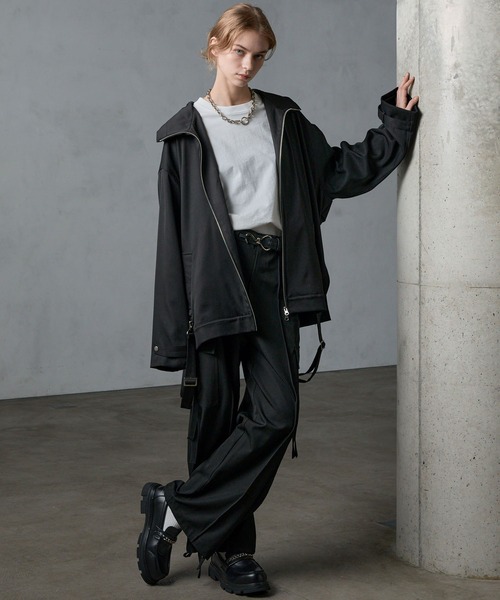 SERACE マウンテンパーカー ウインドブレーカー 「SERACE」Loose drape