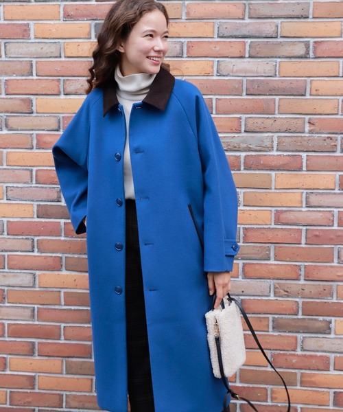 niko and…（ニコアンド） コート TALL グリーン レディース : ZOZOTOWN