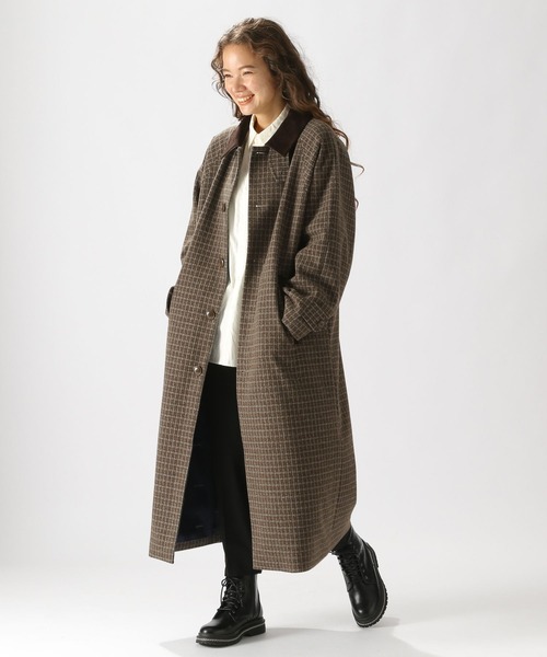 niko and... レザーコート　カラー完売品 niko and…（ニコアンド） ステンカラーコート MEDIUM キャメル