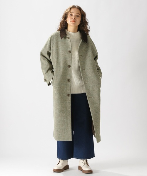 niko and…（ニコアンド） コート TALL グリーン レディース : ZOZOTOWN