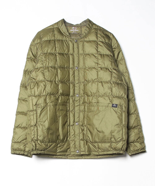 WOOLRICH ダウンジャケット Mオリーブ WOOLRICH（ウールリッチ） ダウンジャケット M グリーン レディース