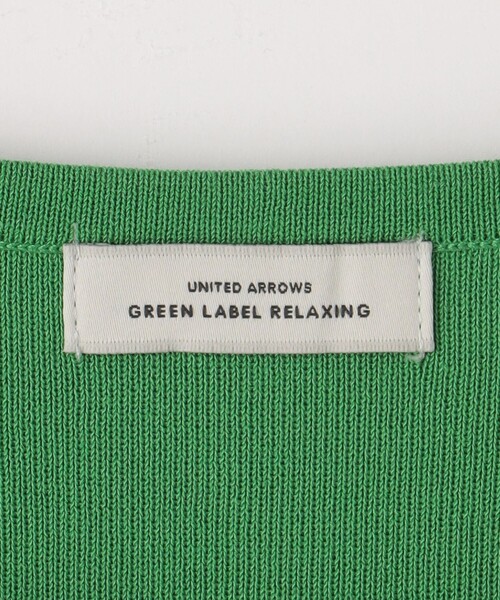 green label relaxingフォルム ニット プルオーバー green label relaxing ニット セーター フォルム スリーブ