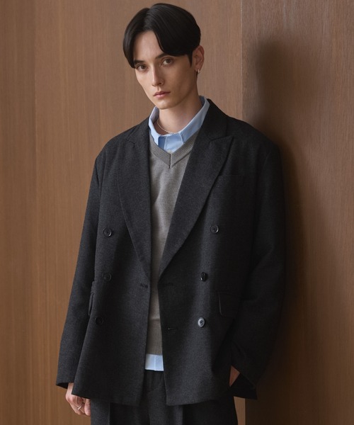 LUENNA ジャケット テーラードジャケット 「LUENNA」Oversized Double