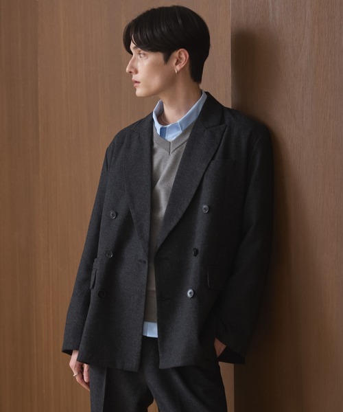LUENNA ジャケット テーラードジャケット 「LUENNA」Oversized Double