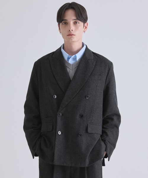 LUENNA ジャケット テーラードジャケット 「LUENNA」Oversized Double