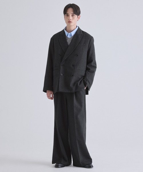 LUENNA ジャケット テーラードジャケット 「LUENNA」Oversized Double