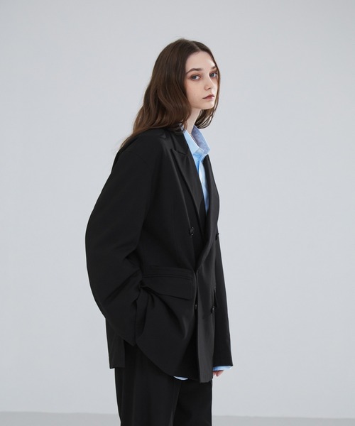 LUENNA ジャケット テーラードジャケット 「LUENNA」Oversized Double