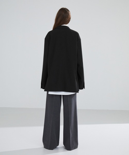 LUENNA ジャケット テーラードジャケット 「LUENNA」Oversized Double