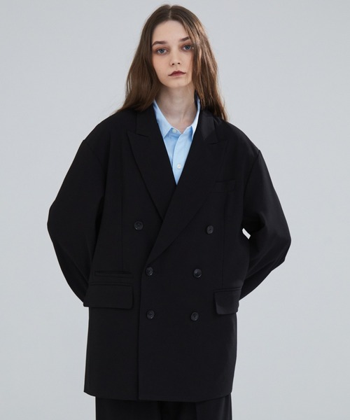 LUENNA ジャケット テーラードジャケット 「LUENNA」Oversized Double