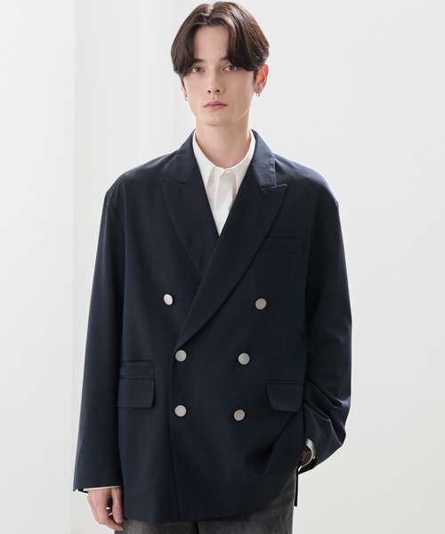 LUENNA ジャケット テーラードジャケット 「LUENNA」Oversized Double