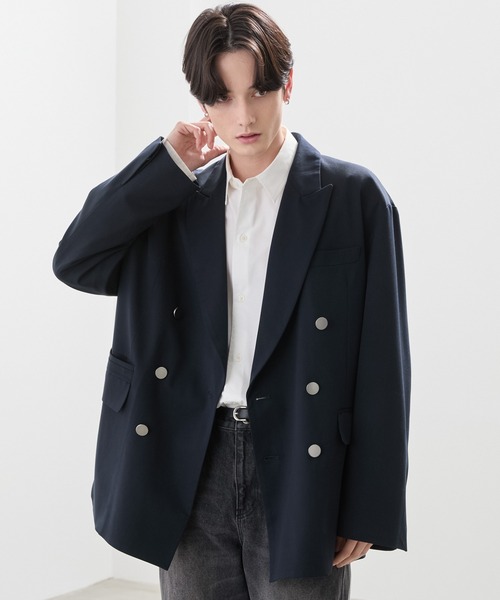 専用 LUENNA】オーバーサイズ ダブルブレステッド ジャケット LUENNA ジャケット テーラードジャケット 「LUENNA」Oversized Double