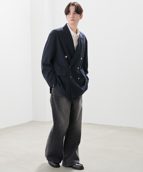 専用 LUENNA】オーバーサイズ ダブルブレステッド ジャケット LUENNA ジャケット テーラードジャケット 「LUENNA」Oversized Double