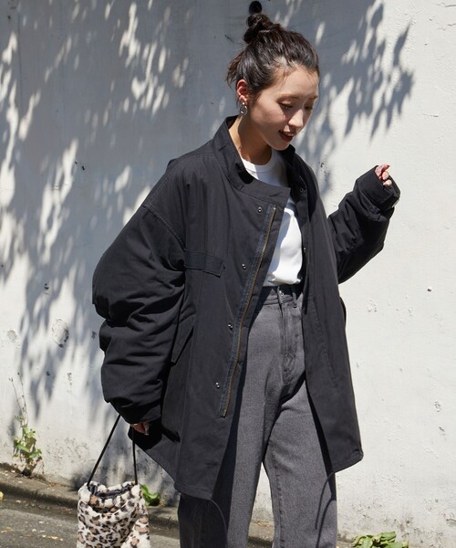 フリークスストア モッズコート オフホワイト FREAK'S STORE