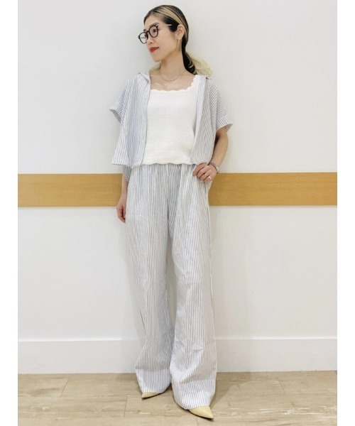 ブラウス シャツ リネン混アウトポケットシャツ レディース URBAN RESEARCH Sonny Label ブラウス シャツ リネン混