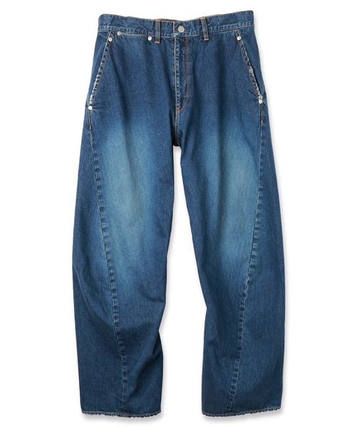 JieDa（ジエダ） ジーンズ USED 3D CUTTING DENIM PANTS メンズ