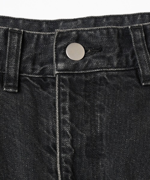 ワイドパンツ ジーンズ USED 3D CUTTING DENIM PANTS メンズ レディースの画像