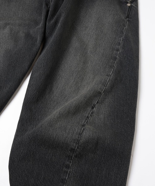 ワイドパンツ ジーンズ USED 3D CUTTING DENIM PANTS メンズ レディースの画像