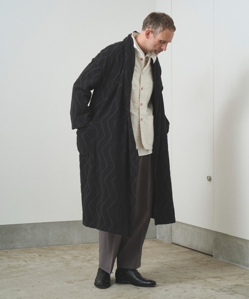 Trove ロングコート TROVE（トローヴ） コート ジャケット TROVE 2025SS / DUNE PILE LONG