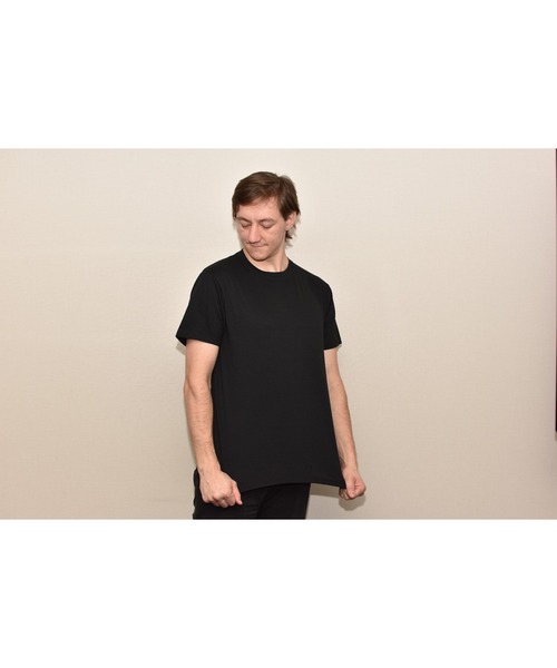 JIN+（ジンプラス） tシャツ 道 バックプリント半袖Tシャツ メンズ