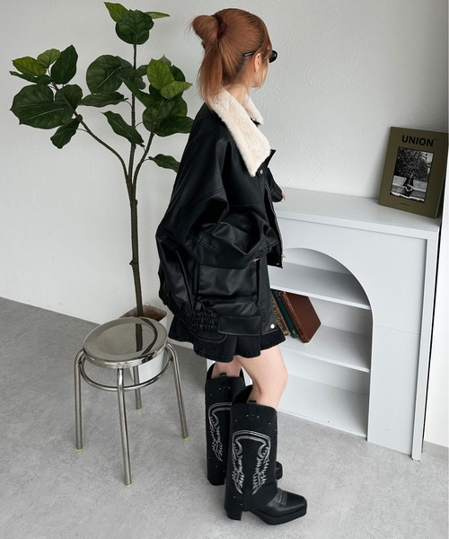 「sedacle girl」 「sedacle」ブルゾン FREE ブラック系その他 レディース_画像4