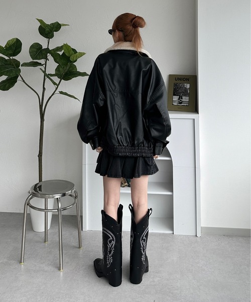 「sedacle girl」 「sedacle」ブルゾン FREE ブラック系その他 レディース_画像5