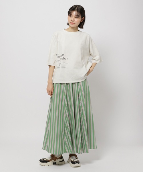 tシャツ 「WEB限定再入荷！」ルーズなシルエットが大人可愛い。バイオミニ裏毛ルーズプルオーバー レディース WEB限定追加予約》バイオミニ裏毛ルーズプルオーバー（Tシャツ