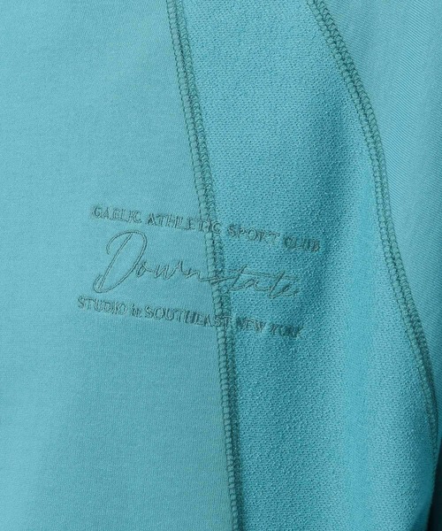 tシャツ ミニ裏毛ロゴノースリーブプルオーバー レディース セール】ミニ裏毛ロゴノースリーブプルオーバー（Tシャツ