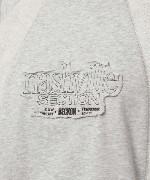 tシャツ ミニ裏毛ロゴノースリーブプルオーバー レディース セール】ミニ裏毛ロゴノースリーブプルオーバー（Tシャツ