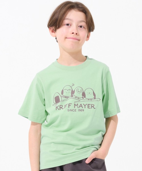 KRIFF MAYER Kid's Collection tシャツ 「綿100％」天竺プリント