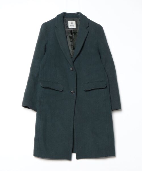 NANO universe（ナノ・ユニバース） チェスターコート 36 ダーク